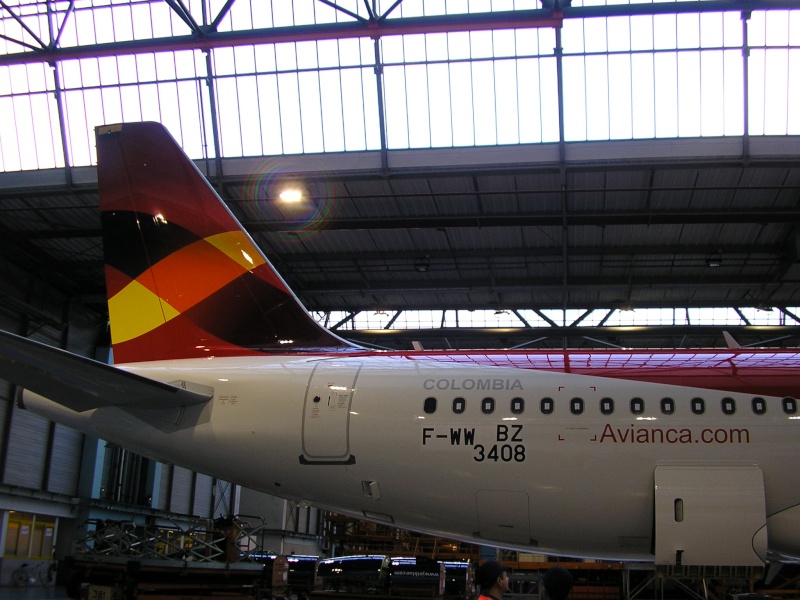 Primeras fotos del Airbus A320 de Avianca P1225312