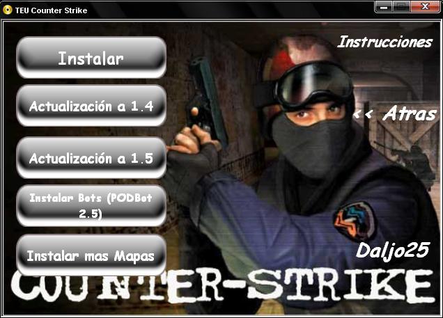 Counter Strike 1.5 - 1.6 - Condition Zero y Source [4 en 1]" Cs15112