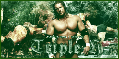 Promo TRIPLE H VS CM PUNK Triple10