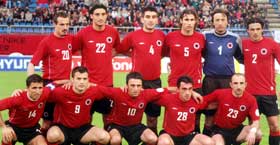 Eliminatoret e Boterorit 2010  ndeshjet e Shqiperise Kombet10