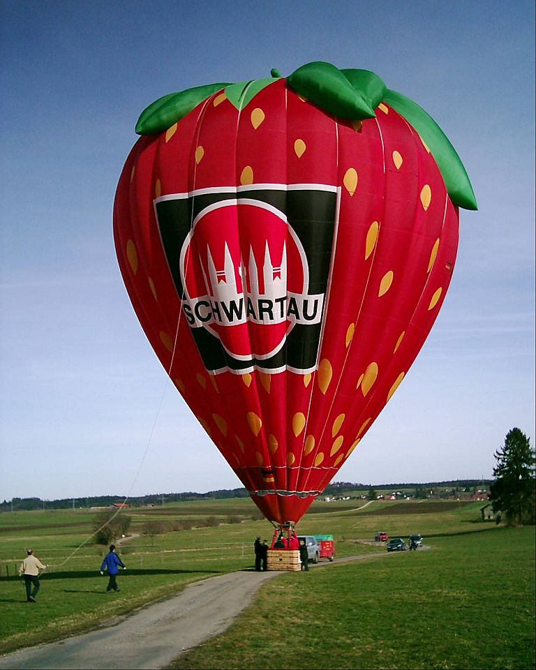 Heißluftballon D-OGSE "Erdbeere" A0110