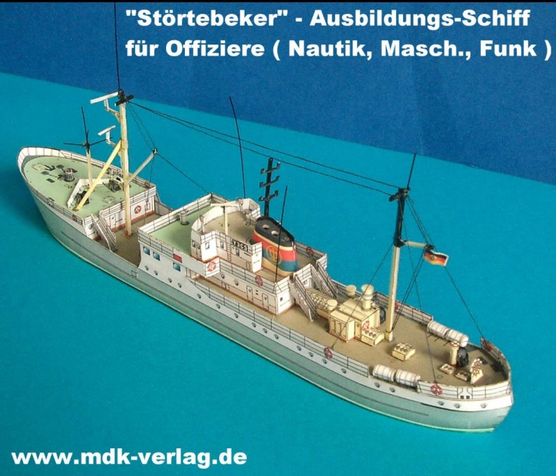 Neuheit „Störtebeker“  Ausbildungsschiff  1:250 / MDK Starte16