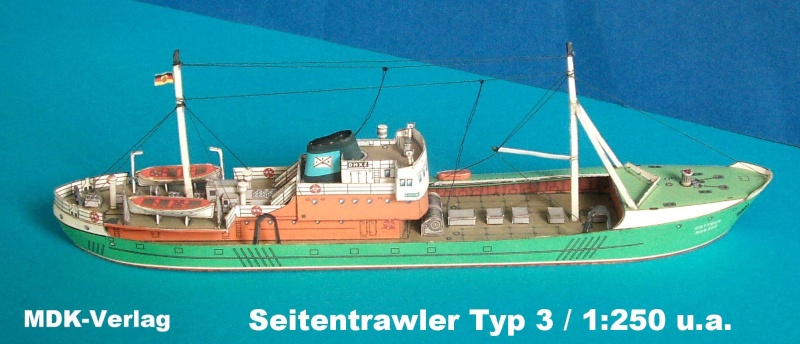 Neuheit Trawler Typ III „Gera“ 1:250 / MDK Typ_3_13