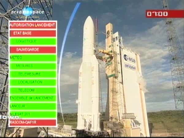 Ariane 5 ECA V196 / RASCOM-QAF 1R + Nilesat 201 (4 août 2010) - Page 5 Vlcsna17