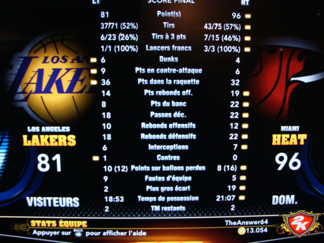 Lakers 81 @ 96 Heat [Vérifié] Dsc04116