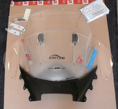 Givi AirFlow Adjustable Windshield Review Entire11