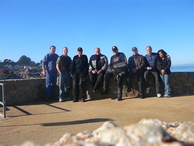 BAMR Group ride to Monterey Bay, California Jan 10th, 2009 P1040210