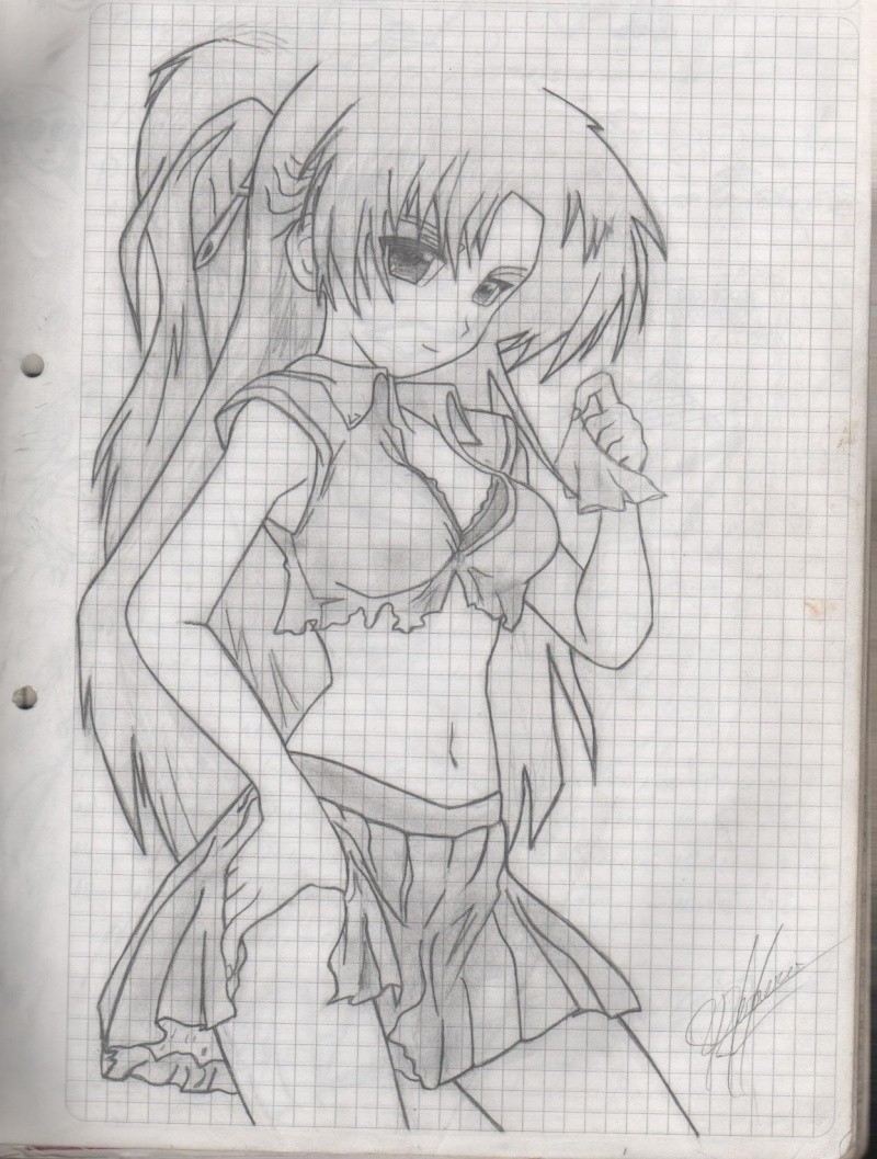 Anime girl (dibujo) Hg10