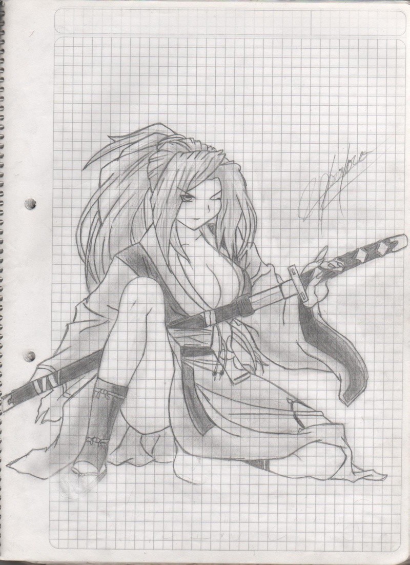 Anime girl 2 (dibujo) Vesion11