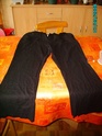 pantalon en lin noir taille 50 vendu Imgp0021