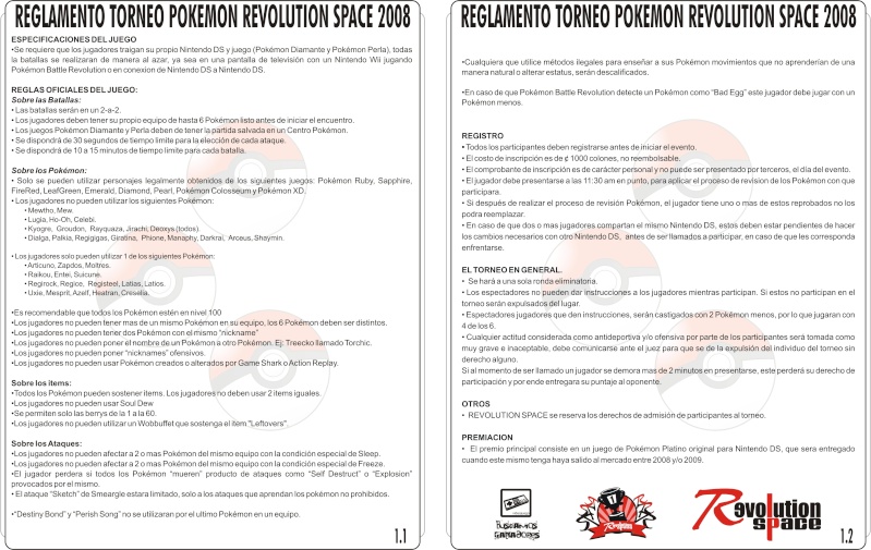 Torneo Pokemon Revolution Space 2008 Reglas10