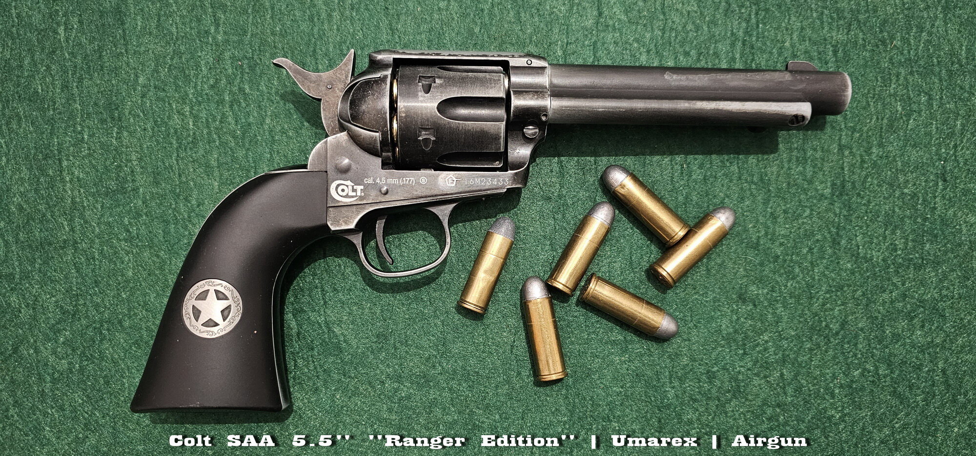 Colt SAA 5.5" "Ranger Edition" - UMAREX 001_0539