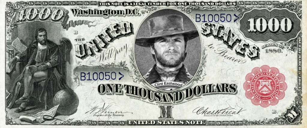 Pour Une Poignée d'Eastwood-Dollars 1000-110