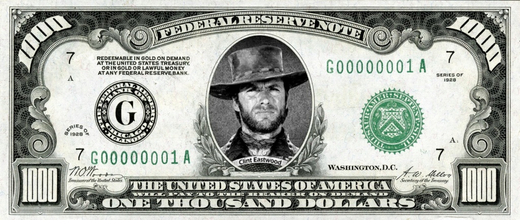 Pour Une Poignée d'Eastwood-Dollars 1000-111