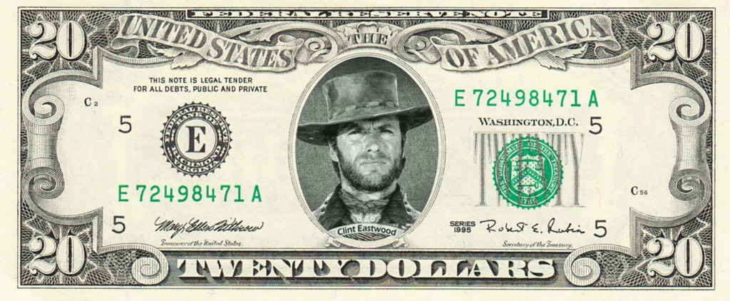 Pour Une Poignée d'Eastwood-Dollars 20-19910