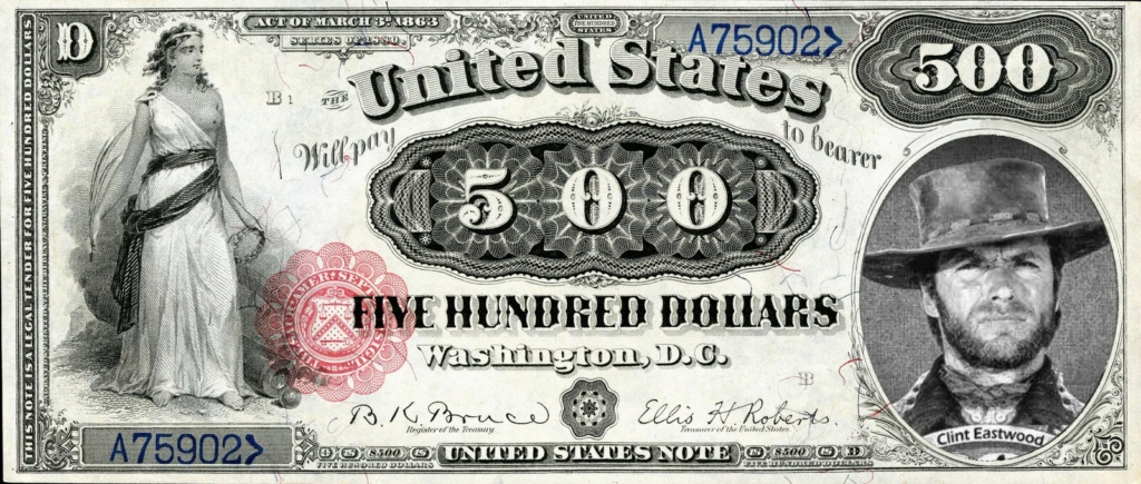 Pour Une Poignée d'Eastwood-Dollars 500-1810