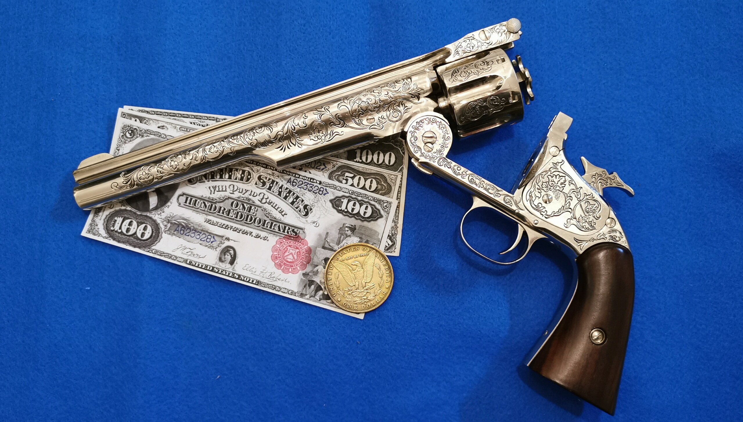 Smith & Wesson N°3 "Wyatt Earp" - Franklin Mint (MARUSHIN) Img_1470