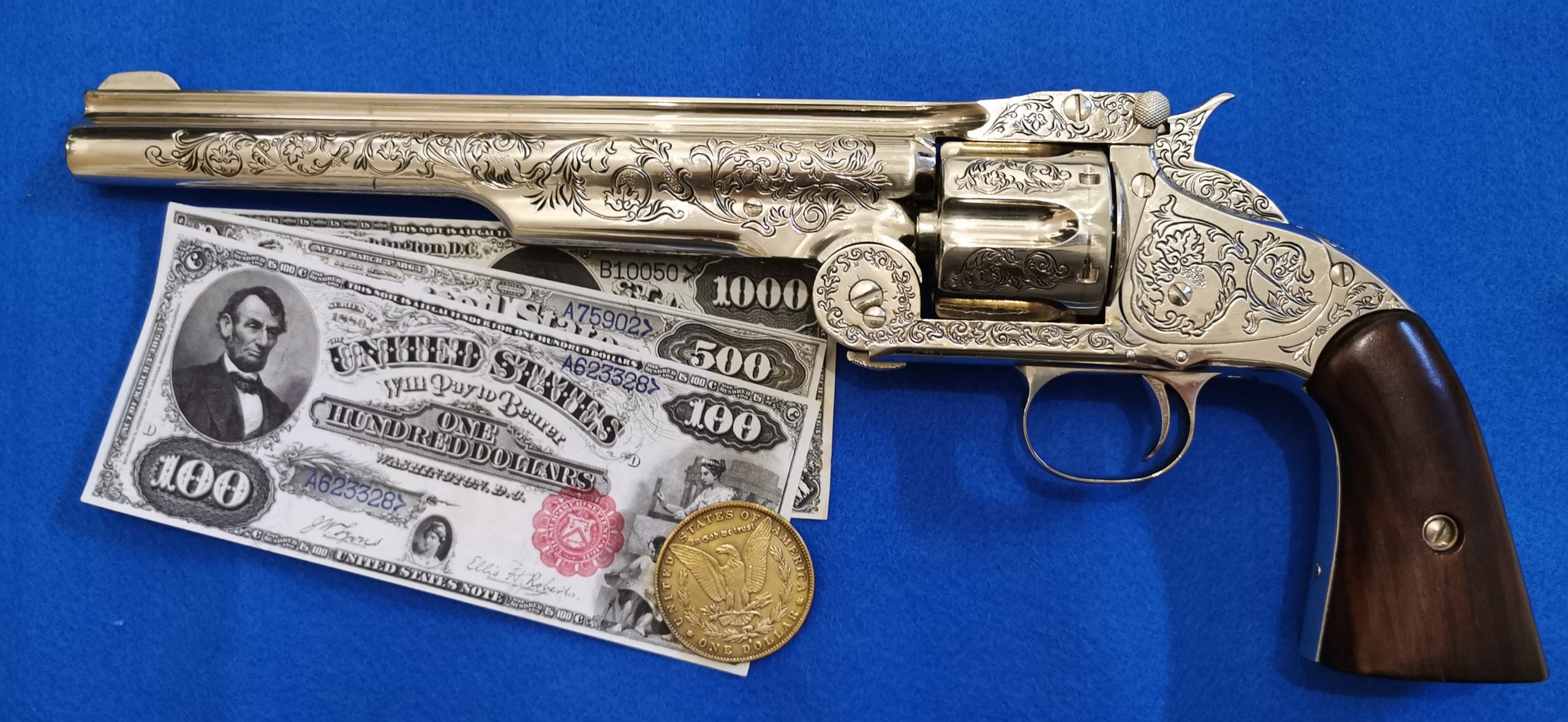 Smith & Wesson N°3 "Wyatt Earp" - Franklin Mint (MARUSHIN) Img_1475