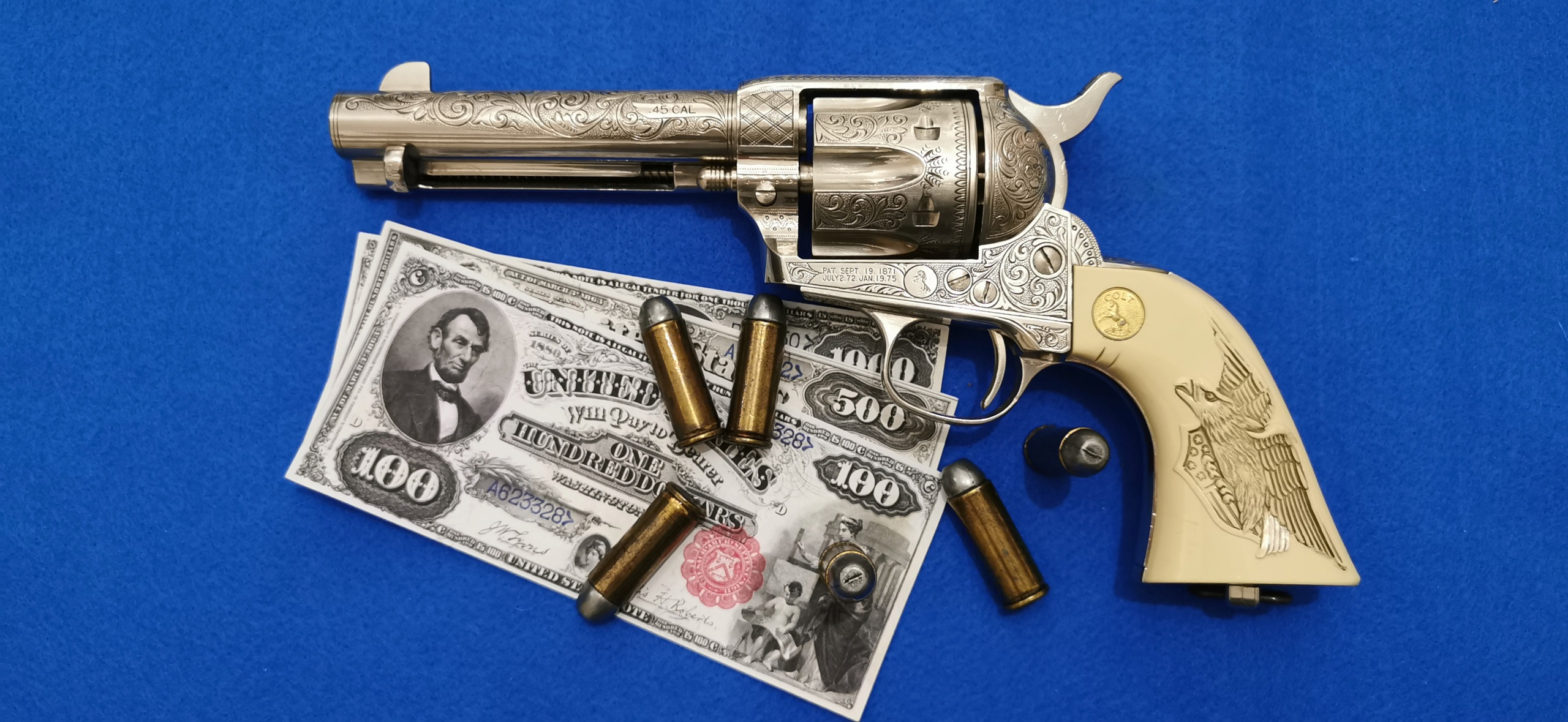 Colt SAA George S. Patton - Franklin Mint Img_1483