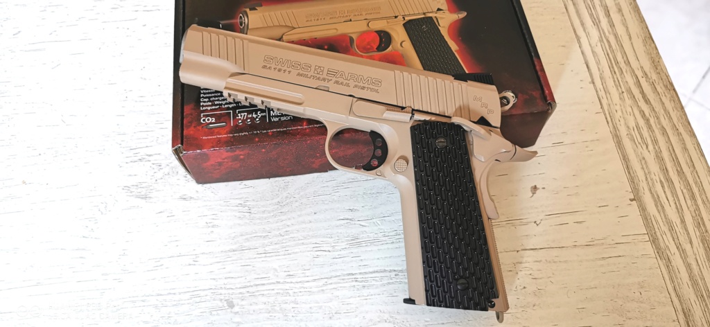 Tanfoglio Witness 1911 - Transformation Colt 1911 KWC/Swiss Arms Img_2121