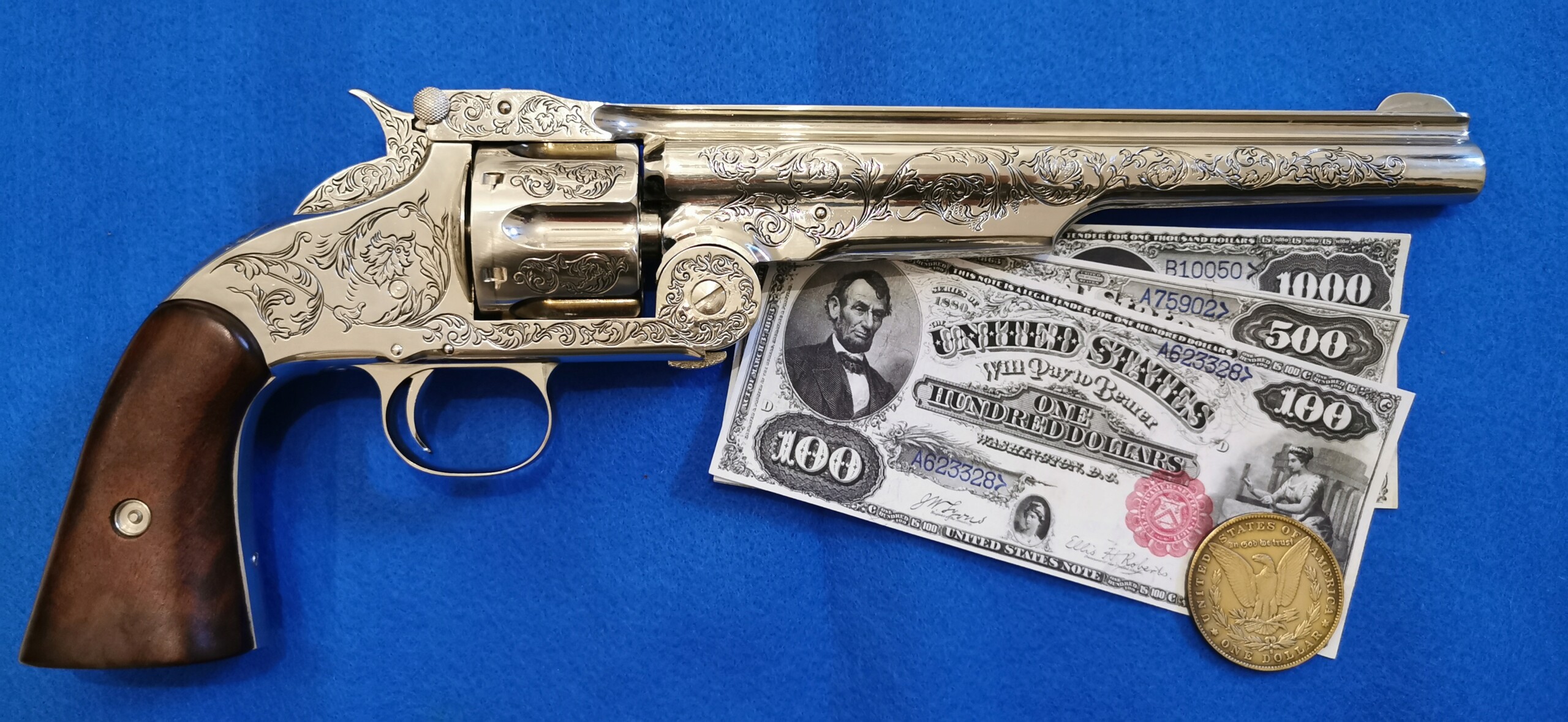 Smith & Wesson N°3 "Wyatt Earp" - Franklin Mint (MARUSHIN) Sw_00211