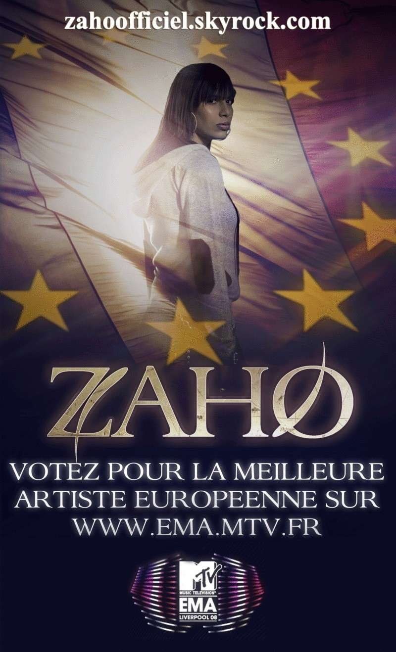 Zaho pour le meilleur artiste europeen Zaho-d10