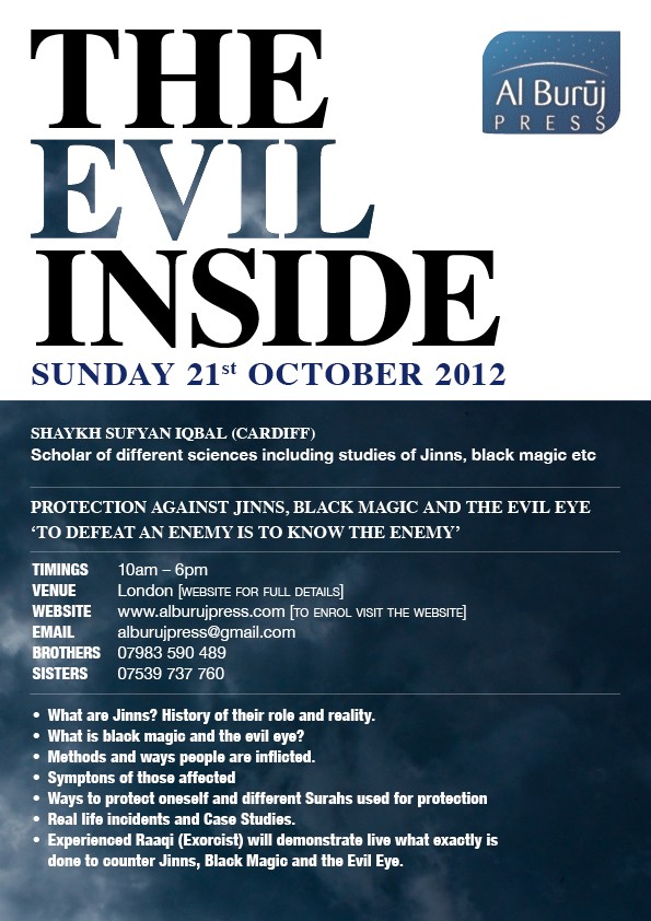 The Evil Inside: Protection against Jinns, Black Magic and the Evil Eye Course! Evil_i10