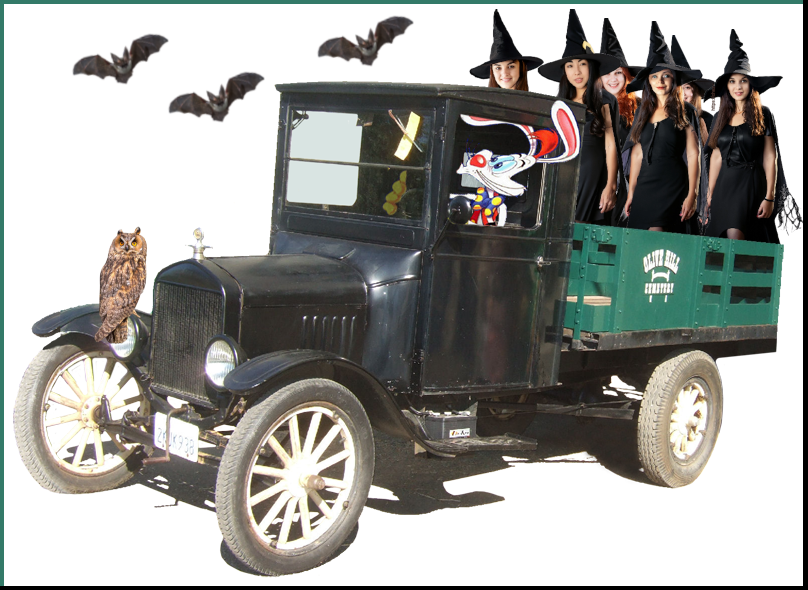 Sorcières d'Halloween Camion10