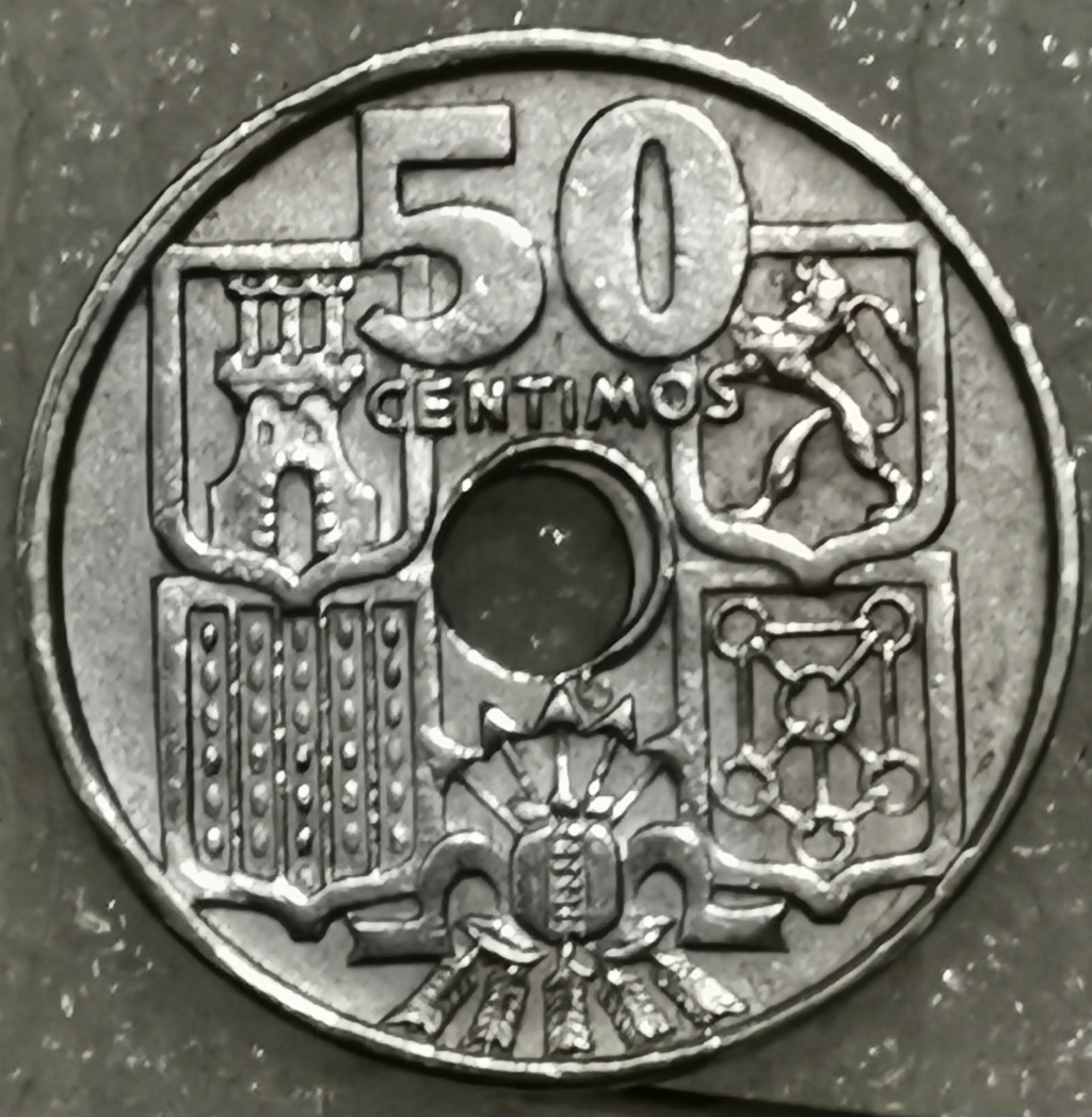 España 50 céntimos 1.949. A_318