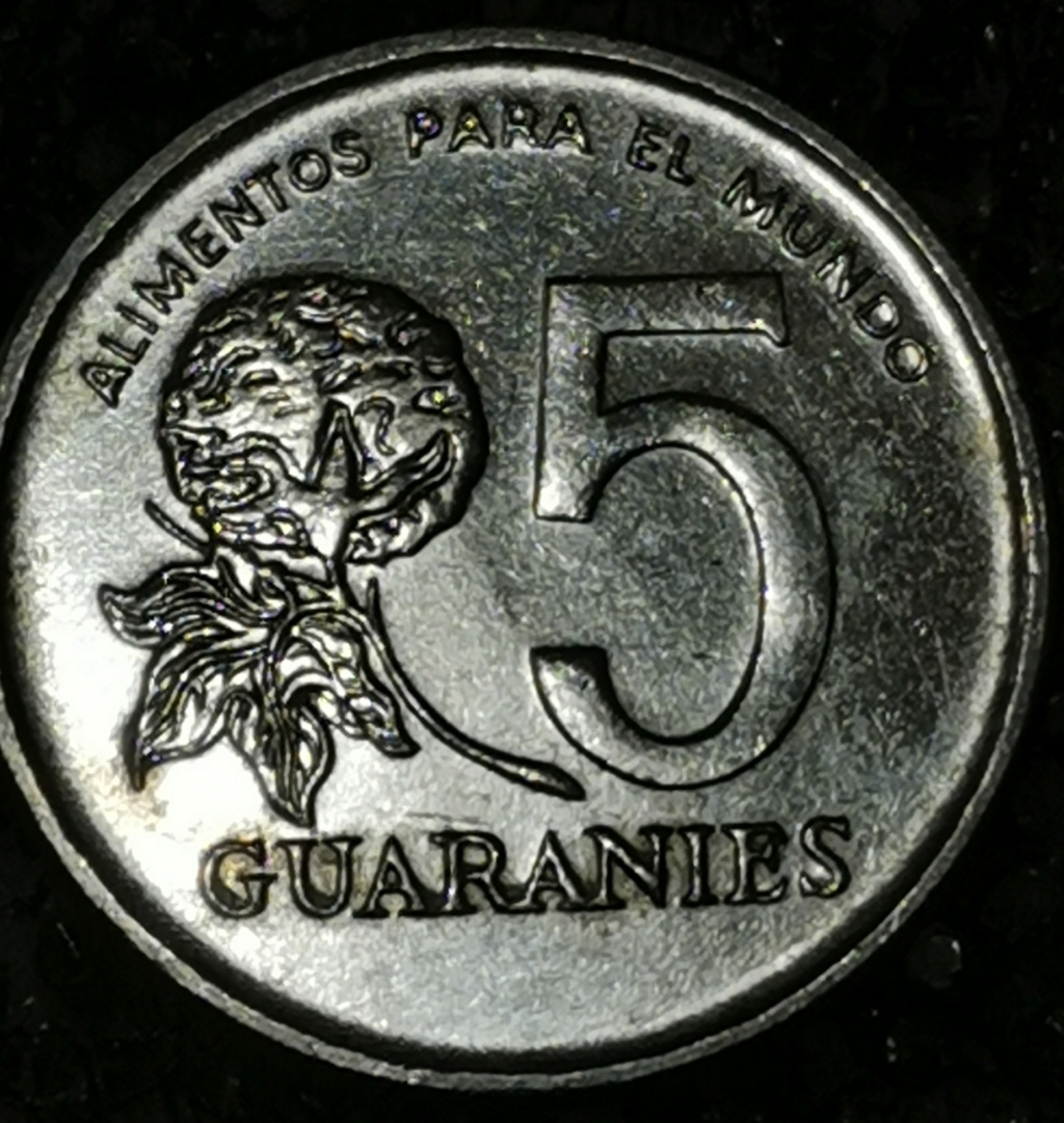 Paraguay 5 Guaraníes 1984. Asido_12