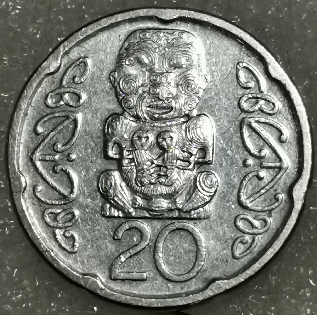 Nueva Zelanda. 20 centavos 2.006 Bgh_110