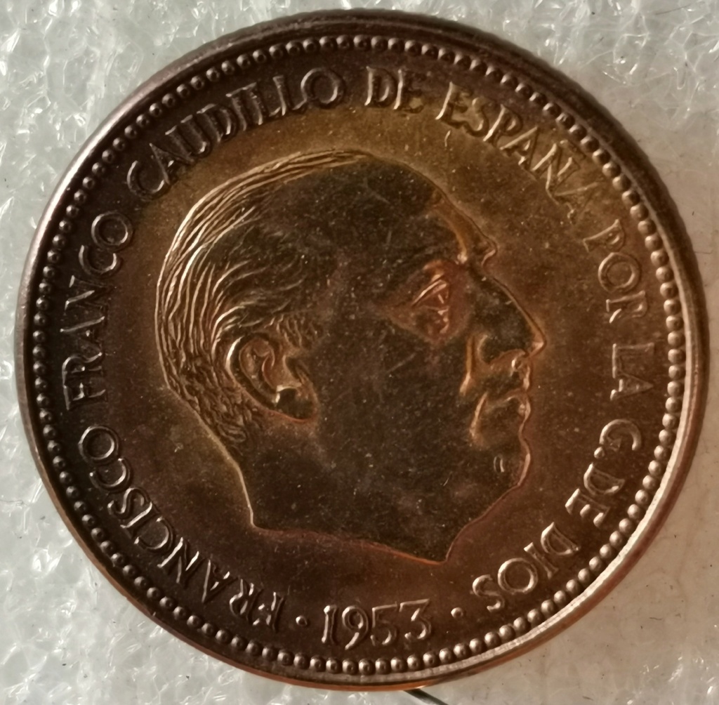 España 2,50 pesetas 1.953. Der_112