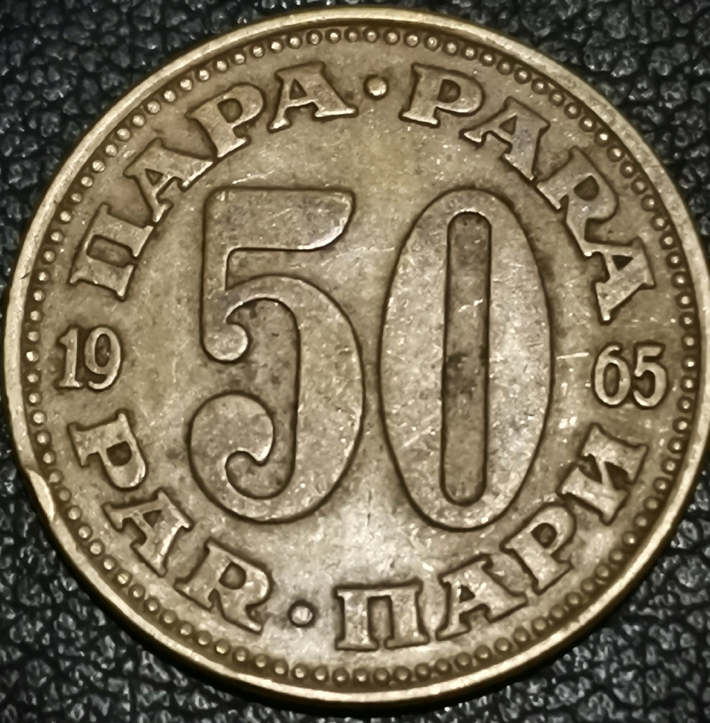 Jugoslavija. 50 Para 1965. Esa_210