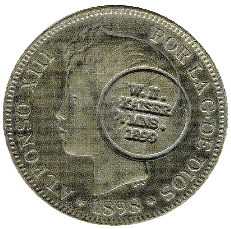 1 Peso filipino 1.897, Alfonso XIII. Marian10