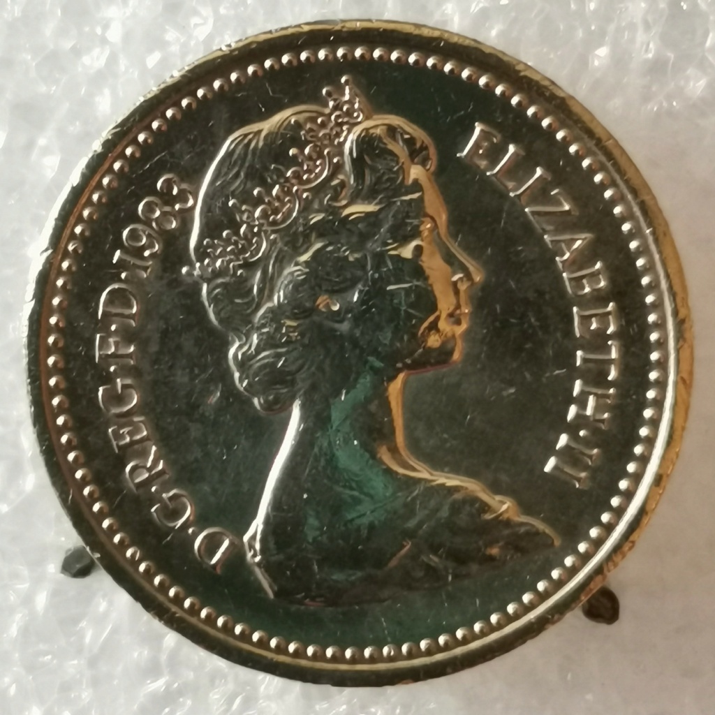 Una libra del Reino Unido. Pio_111