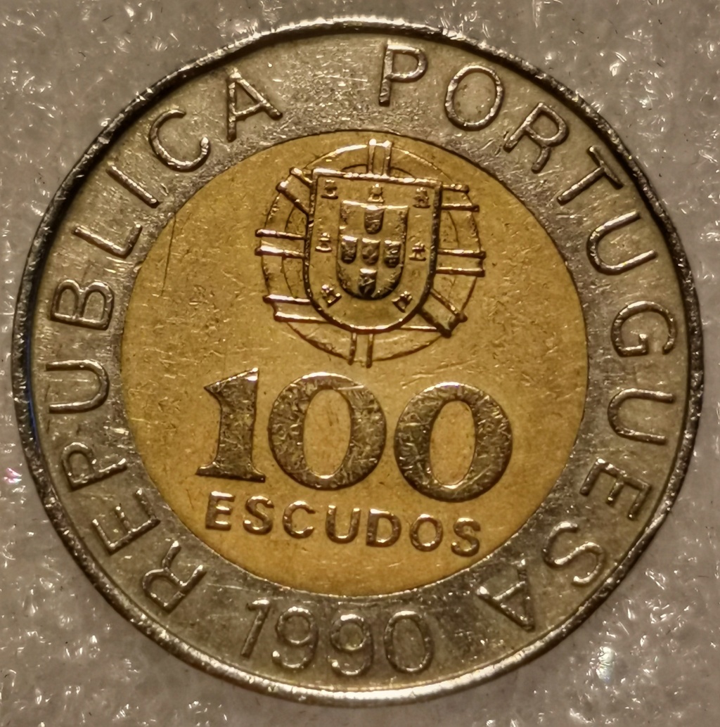 100 Escudos Portugal. Tres_210