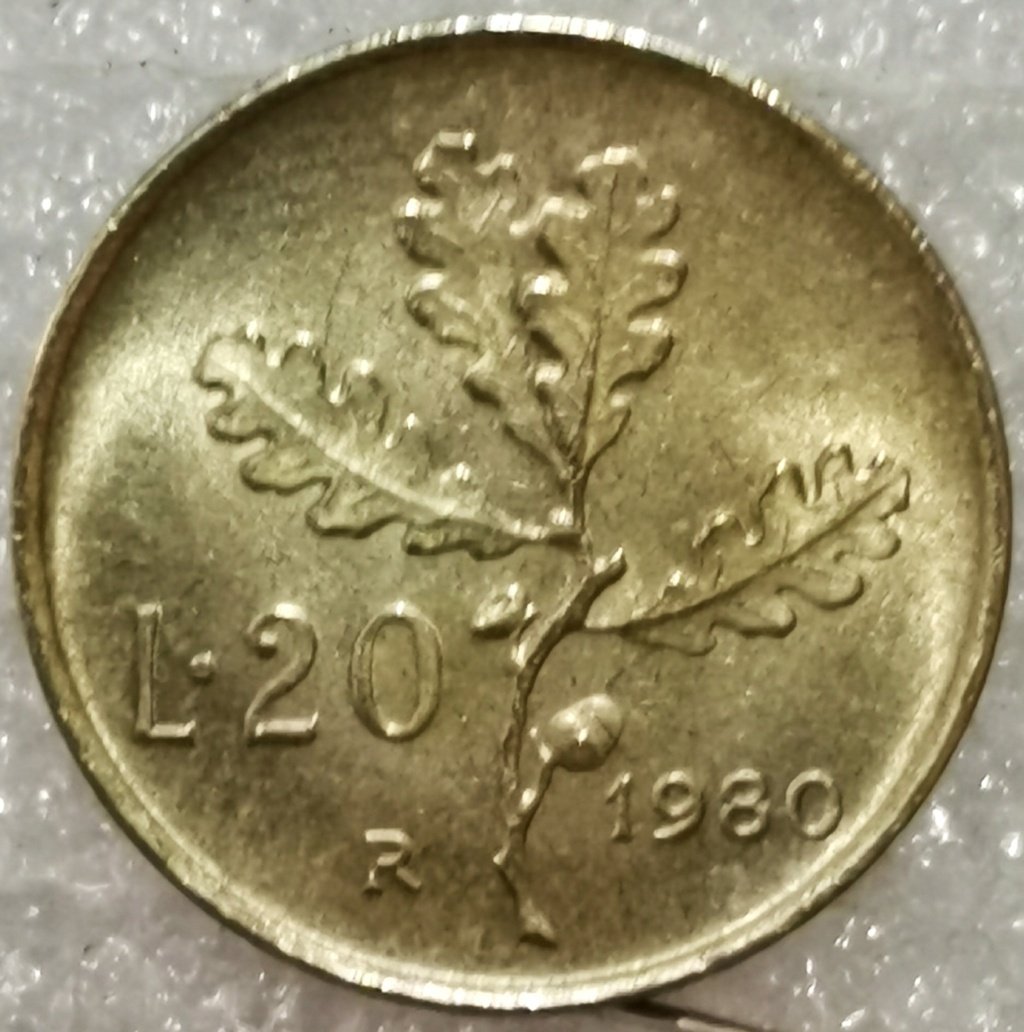 Italia. 20 Liras 1.980. X_113