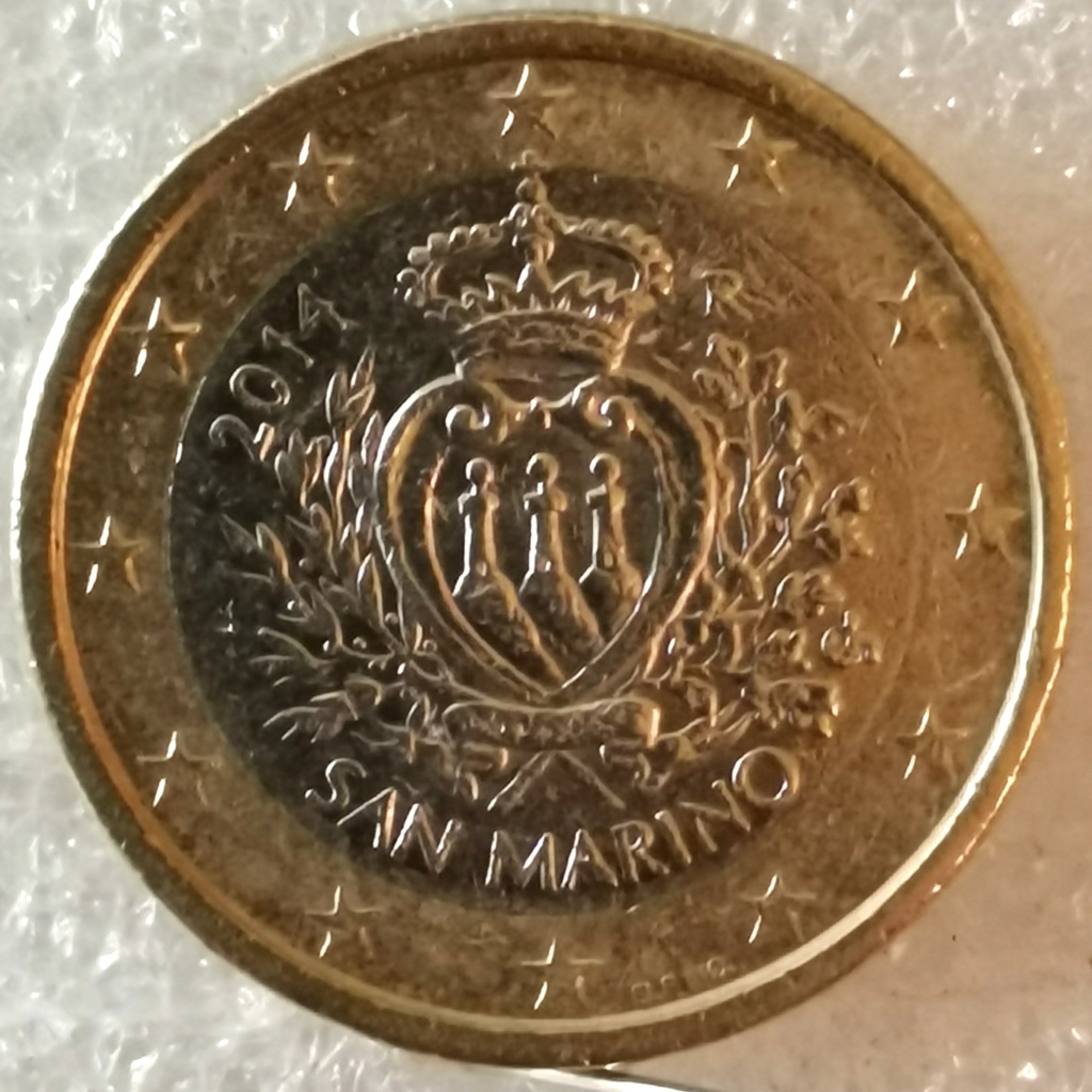 San Marino. 1 euro 2.014. Z_212