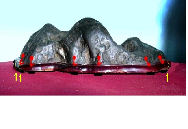 MOUNTAIN LANDSCAPE ( Cut stone and Uncut stone ) Hung-t10