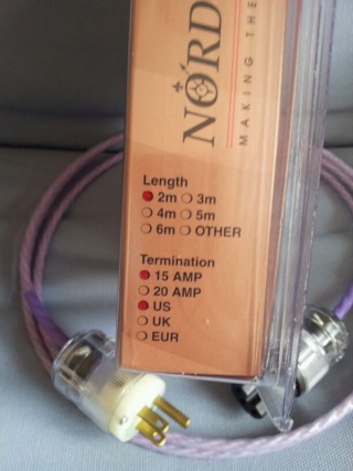 Nordost Shiva High Performance Power Cord (2m) = Used Img_0111