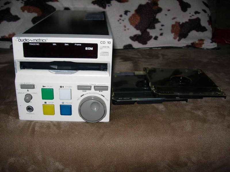 Audiometrics CD-10 Broadcast studio CD player (Used) Audiom10