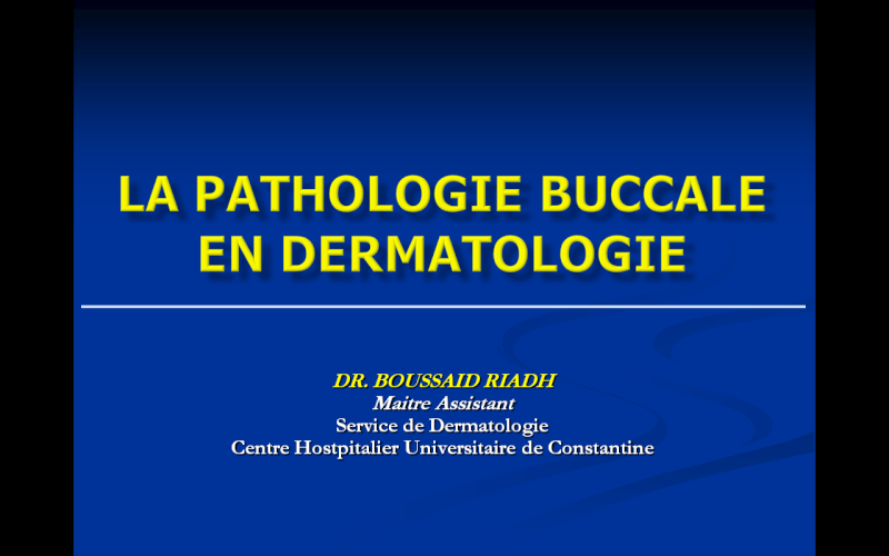 La pathologie buccale en dermatologie Patho10