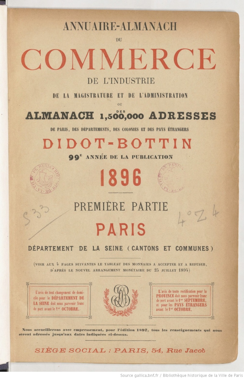 Tribus invité au Vaulmier en 1933 va décorer la pharmacie de Trizac Annuai11