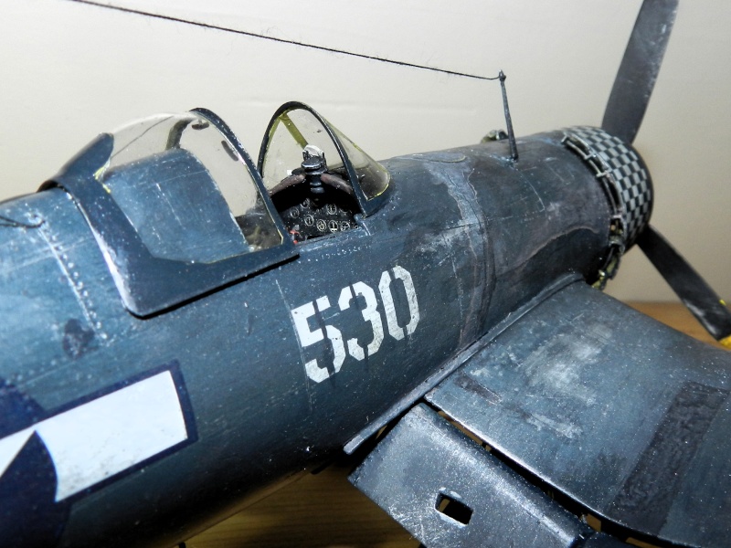 F4U-1D Corsair « White 530 » - VMF-312, Okinawa 1945 (1/32 Trumpeter) - Mise à jour Dscn5119