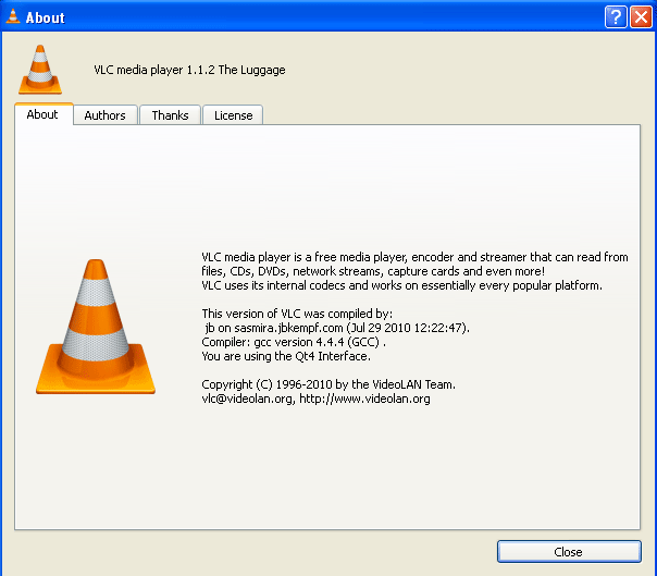 حصريا مشغل المالتيميديا العملاق VLC Media Player 1.1.2 بحجم 18 ميجا Ewewwq10