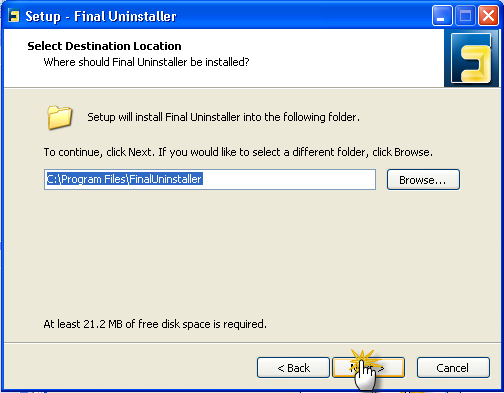 عملاق إزالة البرامج من جذورها في أحدث إصدار له Final Uninstaller 2.6.6 على أكثر من سيرفر Gfsfdg10