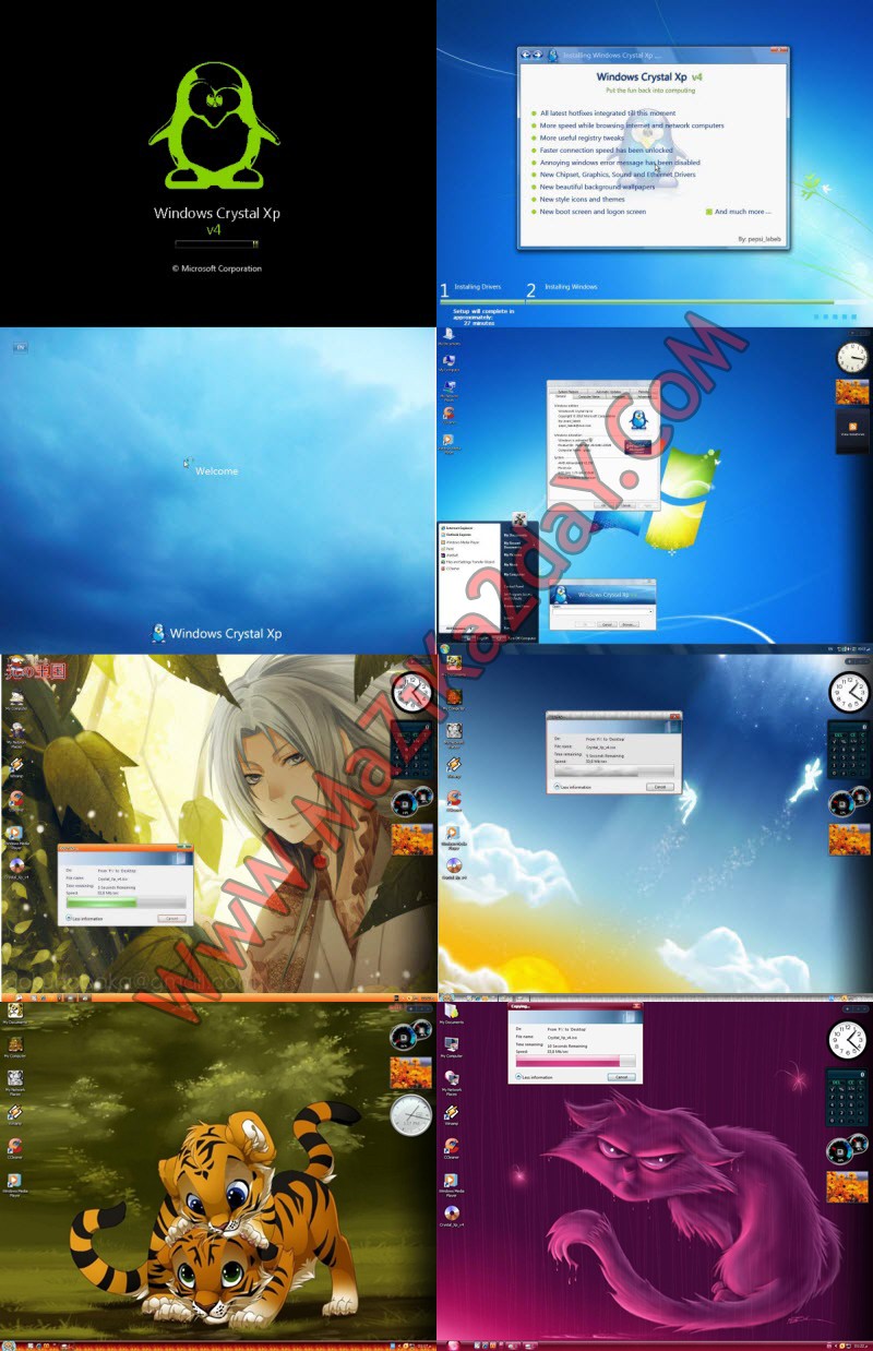 : نسخه ويندوز Windows Crystal XP v4 2010 1hvmsg10