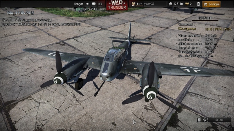 War thunder : le jeu / les avions. Shot_210