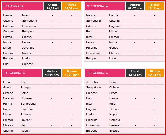 CALENDARIO SERIE A 2010/2011 Cattur12