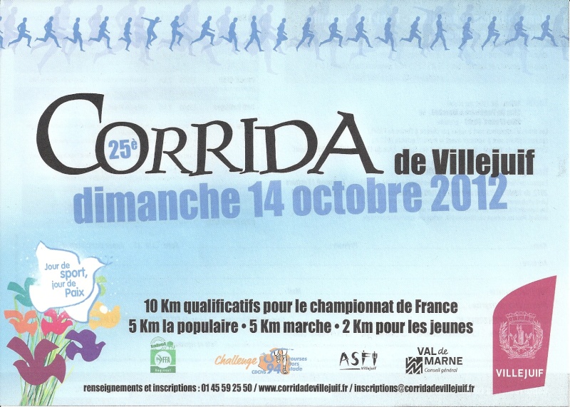 Corrida de Villejuif (94) : 5km marche : 14 octobre 2012 Numari19